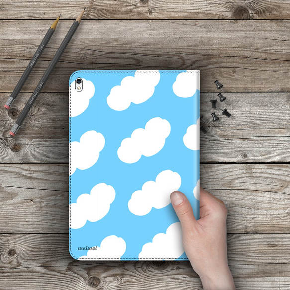 青空と雲　iPadケース　タブレットケース　ipadmini　androidケース　1190 5枚目の画像