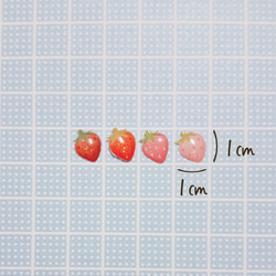 ピアス レディース イチゴ 一粒 (大) いちご 苺 サージカルステンレス 送料無料 大人可愛い プチプラ プレゼント 6枚目の画像