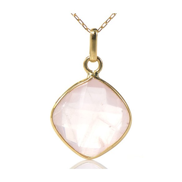 K18 ローズクォーツ ペンダントトップ YK-BL08330-28