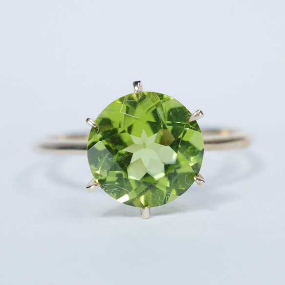 K10 ペリドット リング BZ072-28 指輪・リング kyfactory + 通販