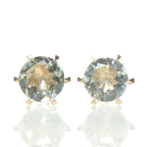 K10 グリーンアメシスト ピアス BZ059-28