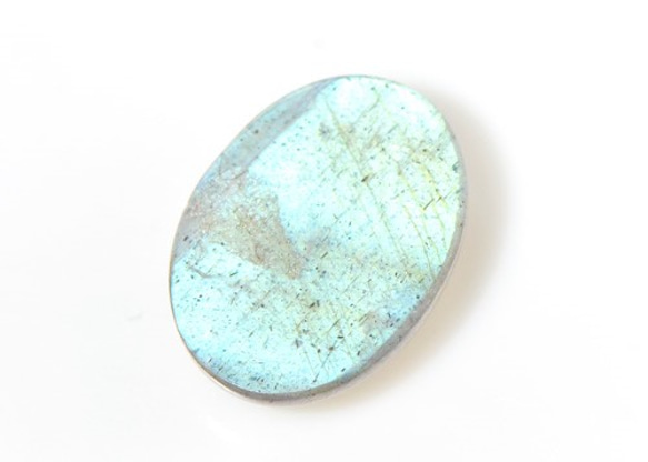 ラブラドライト　オーバル　カボション　大粒　ルース　天然石　7月誕生石　S-E065CI2 3枚目の画像
