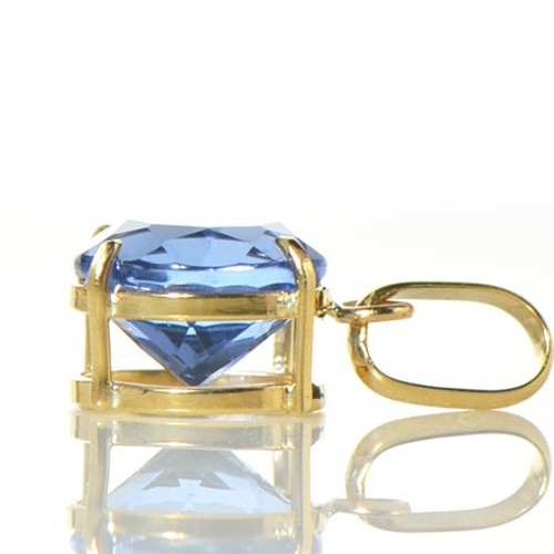 K18・カラーチェンジフローライト・ペントップ