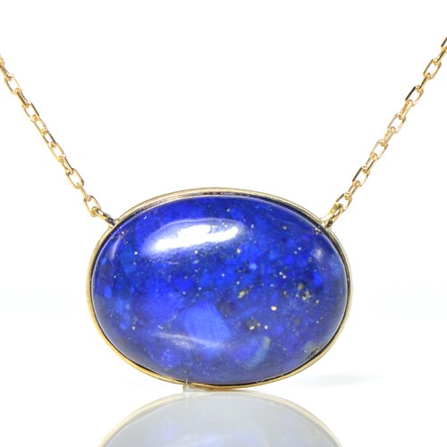 K18 ラピスラズリ ペンダント ネックレス CC066CI2