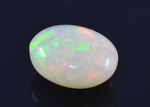 エチオピアン オパール　オーバル　カボション カット 大粒　ルース　天然石 10月誕生　S-F004CI28