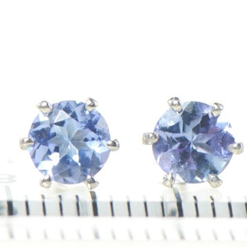 プラチナ900 タンザナイト ピアス Pt900 YK-BE008CI28 ピアス