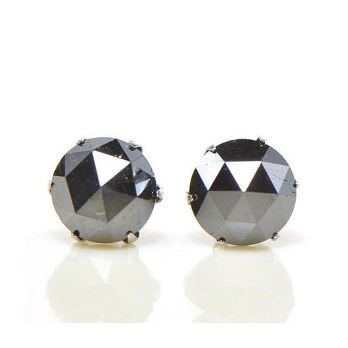 Pt900 ブラック ダイヤモンド ピアス プラチナ900 BZ057-28 Pt900 ブラック ダイヤモンド ピアス プラチナ900 BZ057-28