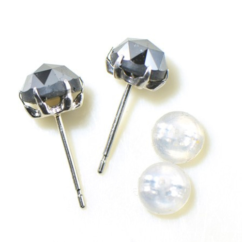 プラチナ900&天然ダイヤモンドピアス プラチナ900 ダイヤモンドピアス(Dカラー・0.5ct）K027904-H