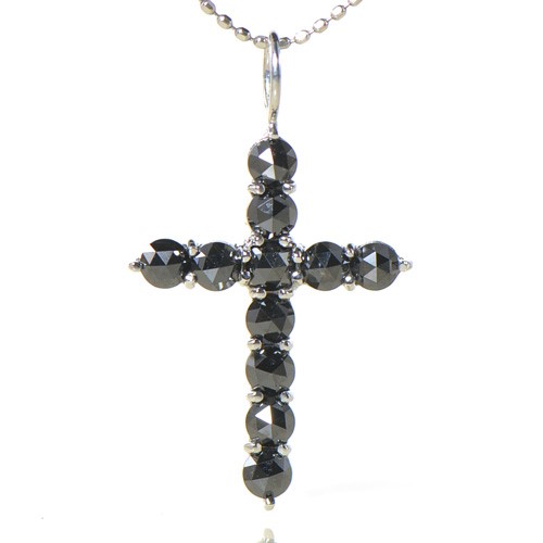 ブラックダイヤモンドトップK18 楽天市場】K18 ブラックダイヤモンド 0.5ct ダイヤモンド