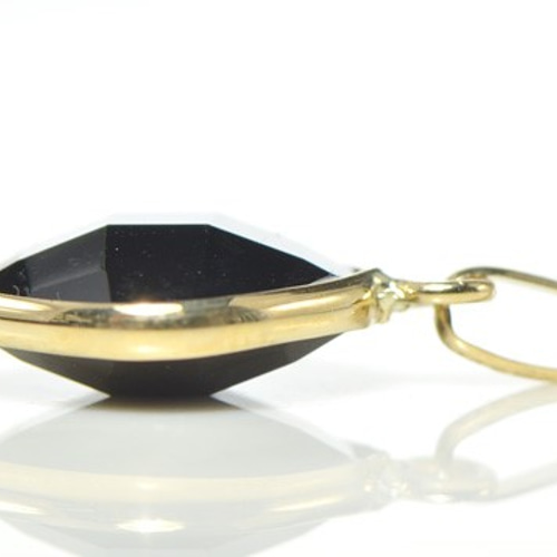 K18 オニキス　ペンダントトップ K18 オニキス ペンダントトップ BP02110-28 | iichi 日々の