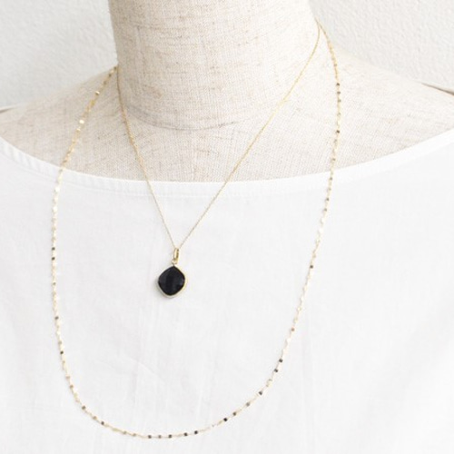 K18 オニキス ペンダントトップ BP02110-28 ペンダントトップ