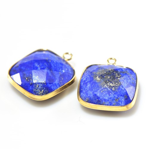 K18 ラピスラズリ ピアスチャーム BR059-28