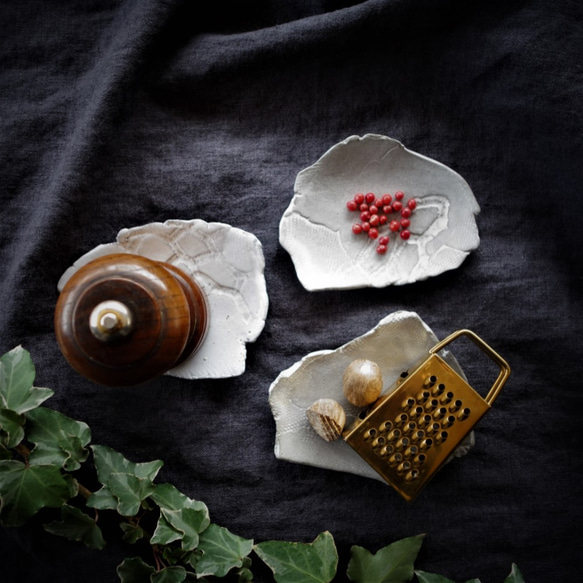 “浮雕板S有2種選擇”豆碟小碟迷你碟陶藝陶瓷禮品西餐餐具 第5張的照片