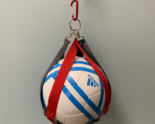 すぐ発送可能☆残り1点☆サッカーボールホルダー4.5号球対応