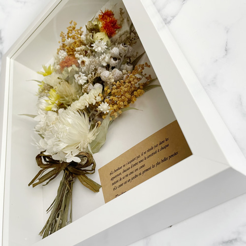 ドライフラワーリース 木製フレーム付き 21.5㎝✖️16.5㎝ アクリル 楽天市場】ドライフラワー プレゼント リース 即日出荷 ドライ