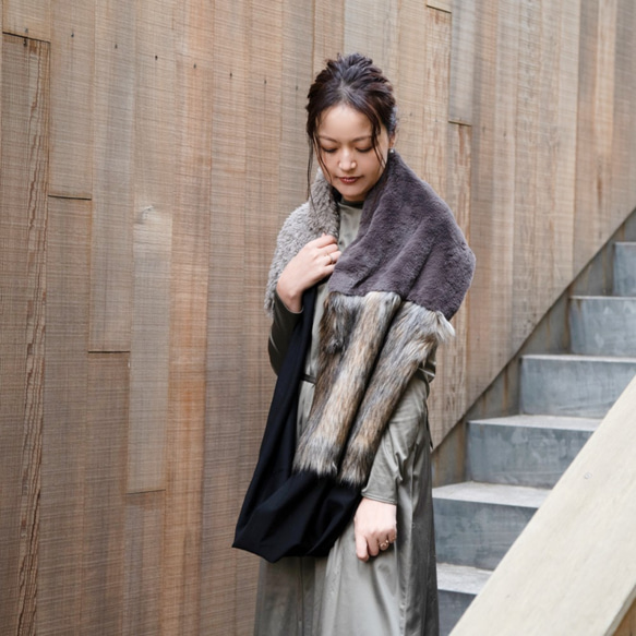 累計販売350超｜ふんわり幸せになれるスヌード｜もふもふアニマルフリー｜レディ 4枚目の画像