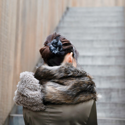 累計販売350超｜ふんわり幸せになれるスヌード｜もふもふアニマルフリー｜レディ 5枚目の画像