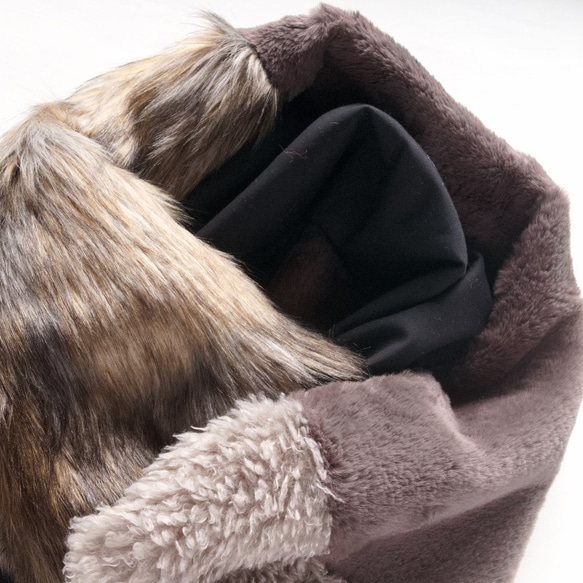 累計販売350超｜ふんわり幸せになれるスヌード｜もふもふアニマルフリー｜レディ 6枚目の画像