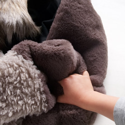 累計販売350超｜ふんわり幸せになれるスヌード｜もふもふアニマルフリー｜レディ 9枚目の画像