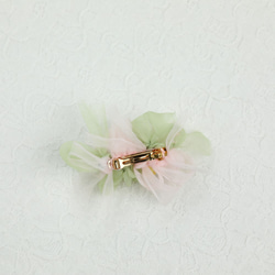 <mini>花漾編織髮夾～櫻花 第4張的照片