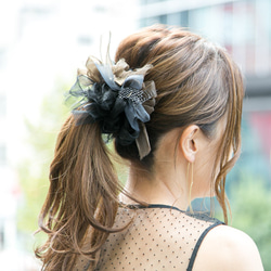 【冬季限定】麥當娜 | Blooming 針織髮圈 第1張的照片