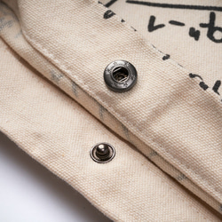 文青大容量托特包 帆布包  暗扣 數學公式 第5張的照片
