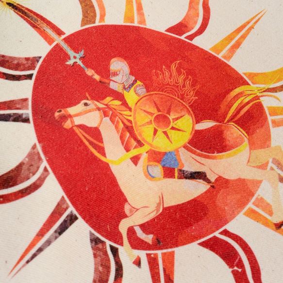 占星術シリーズ番号1オリジナル環境キャンバスバッグ 2枚目の画像