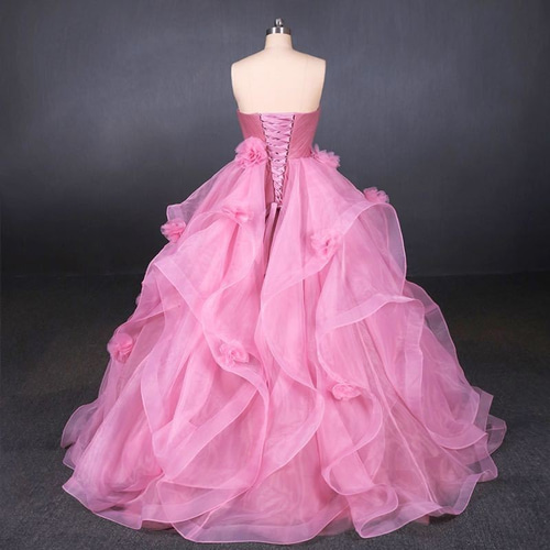 KH-0580pink【結婚式 カラードレス レンタル】 – 結婚式準備