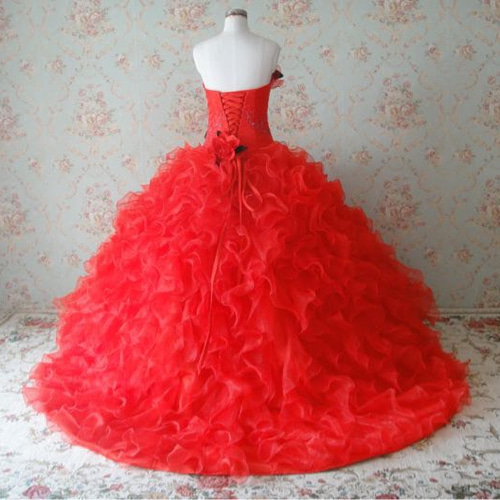 サイズオーダーメイド 新作 花嫁 可愛い フリルいっぱい プリンセス