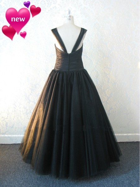 カラードレス★ブラックカラー★チュールたっぷり★色変更対応★サイズオーダー対応★二次会★演奏会★パーティー★舞台★衣装