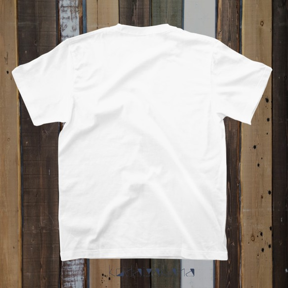 たかしくん【数学の謎Tシャツ】（白） 2枚目の画像