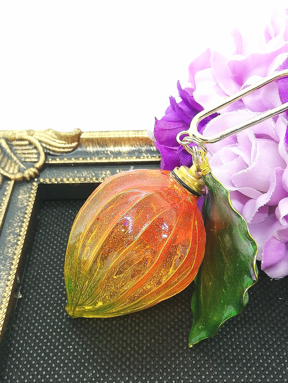 Chinese lantern　Hairpin 第10張的照片