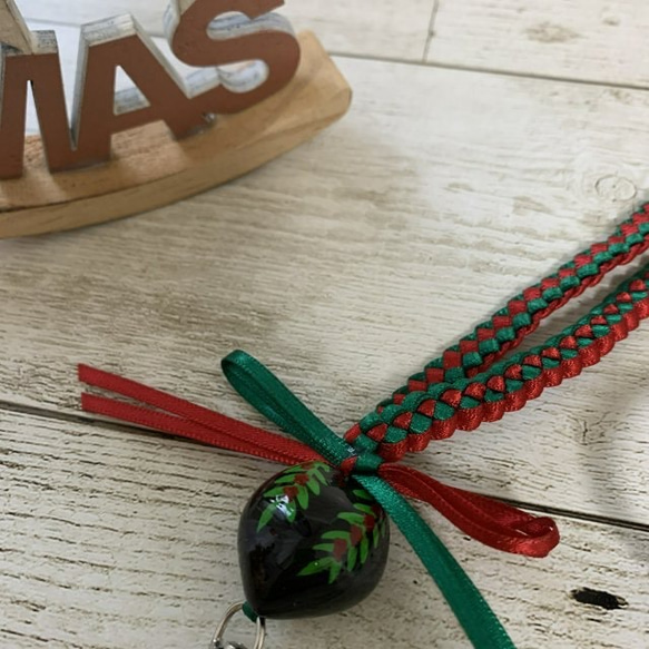 ハワイアンリボンレイ（クリスマスカラーのスパイラルレイ） たわい