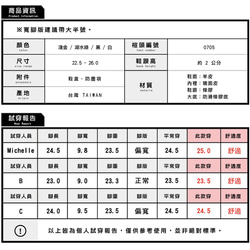 簡約時尚寬一字帶涼鞋 / 淺金 / 手工女鞋 / S2-19516L 第7張的照片