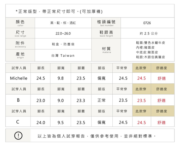 【手工訂製】寬腳版OK!真皮牛津短靴_黑_B2-19817L 第8張的照片