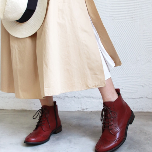 オーダーメイド】ワイドフットバージョンOK！レザーオックスフォード