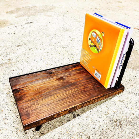 Iron & Wood Book Stand 5枚目の画像