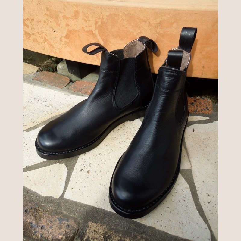 【ご予約受付】bighug ジョルジュ グッドイヤーサイドゴア●ブラック