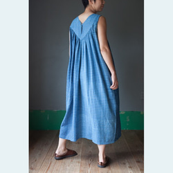 【SALE】bighug 手織りさちばるドレス●ベージュ 10枚目の画像
