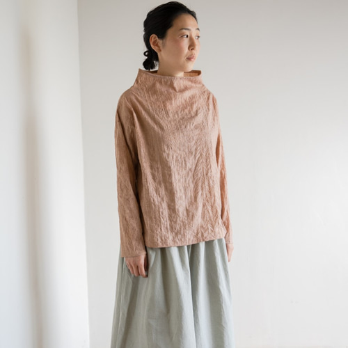 【SALE】bighug　モスリンモンクブラウス SALE】bighug モスリンモンクブラウス ブラウス holy fruit○7