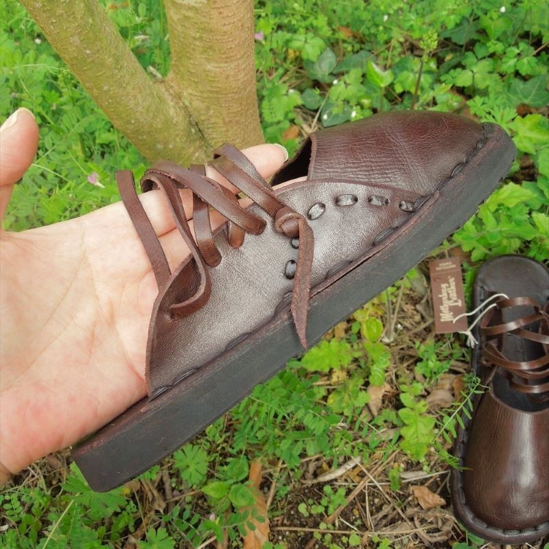 本革スリッポン○フォールオピンチ○タン23 ひねれ 