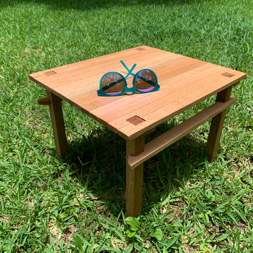 ロールトップテーブル ソロ ハンドメイド ロールトップ式ソロテーブル ウォールナット材 キャンプ