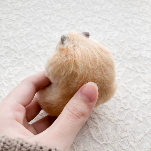 親指にしがみつくキンクマ 羊毛フェルト mof. 通販 8199875