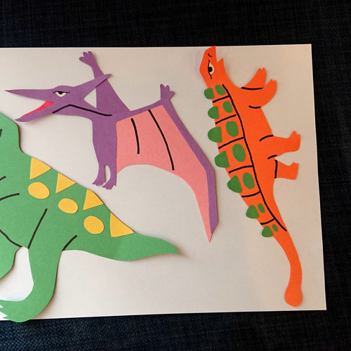 恐竜 誕生日 飾り 壁面 ガーランド みぃ太郎 通販 8508539｜Creema