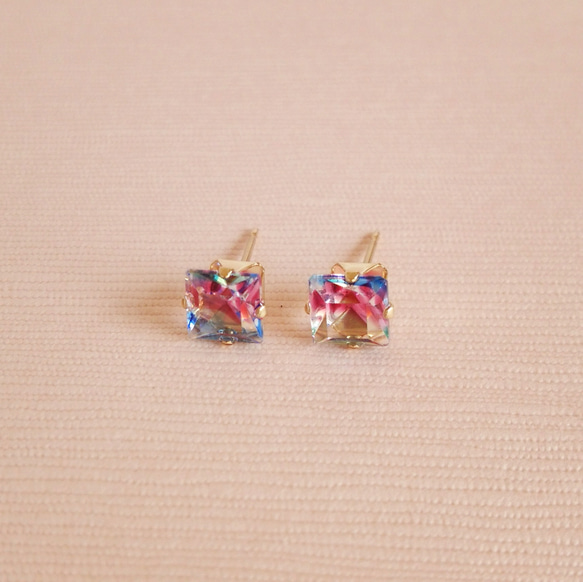 K14gf vintage swarovski ICE ﾋﾟｱｽ 4枚目の画像