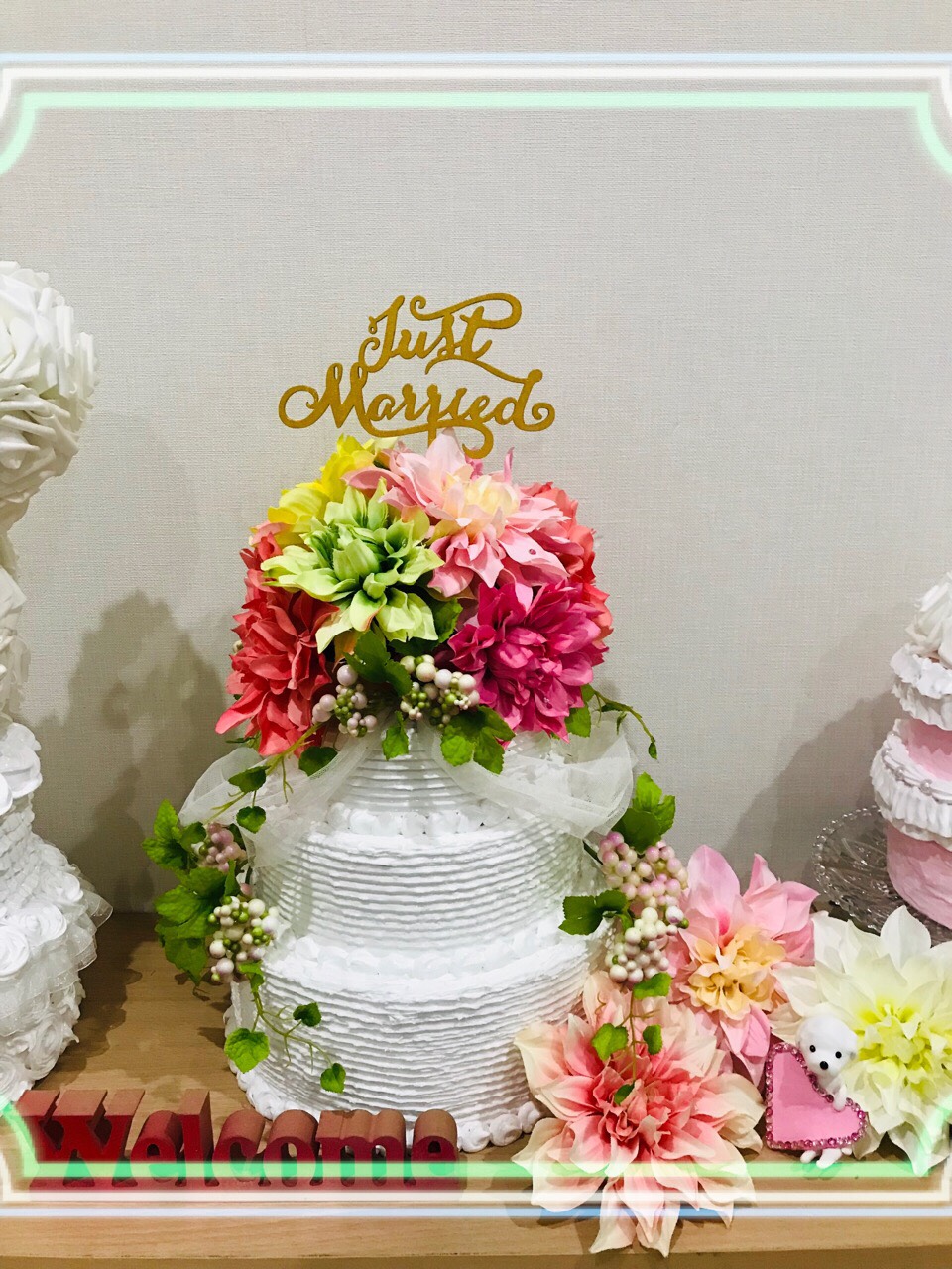 イミテーションケーキ ダリア