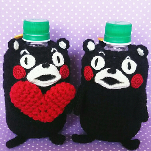 くまモンのペットボトルカバー(ハート) その他ケース くすり星 通販