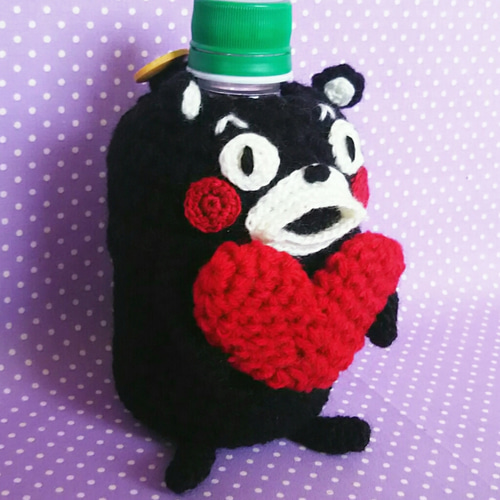 くまモンのペットボトルカバー(ハート) その他ケース くすり星 通販