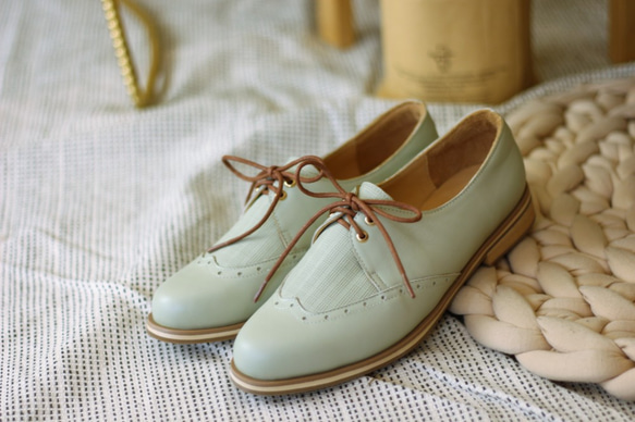 知的オックスフォードスタイル】イングリッシュカービングのレディース