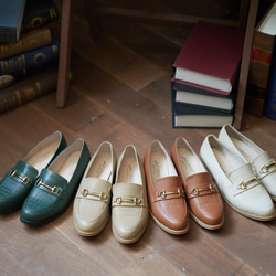 【英格蘭風】台灣作る鞋  英格蘭紋 沙棕 第4張的照片